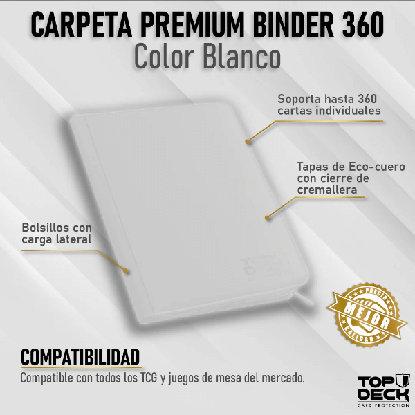 Premium binder 360 blanco